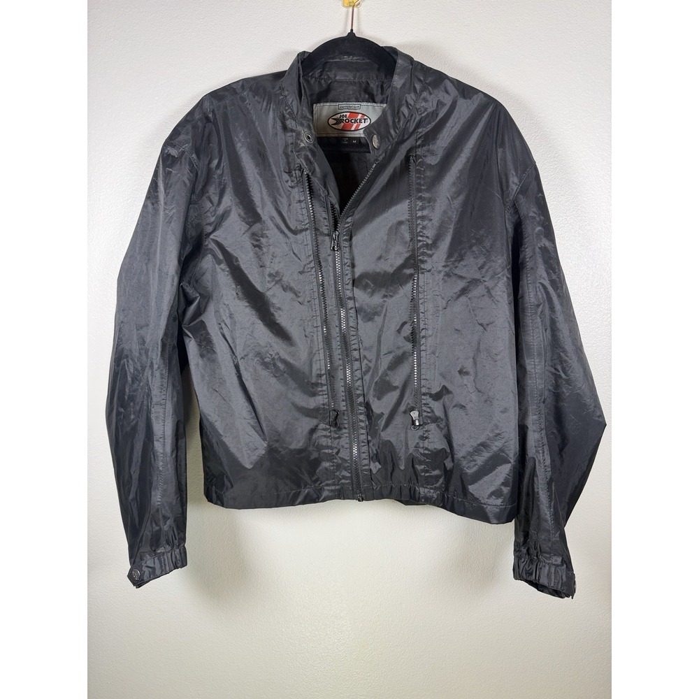 Joe Rocket Inner Shell Lining Mens 2XL Black Full Zip Motorcycle Riding‎ Jacket